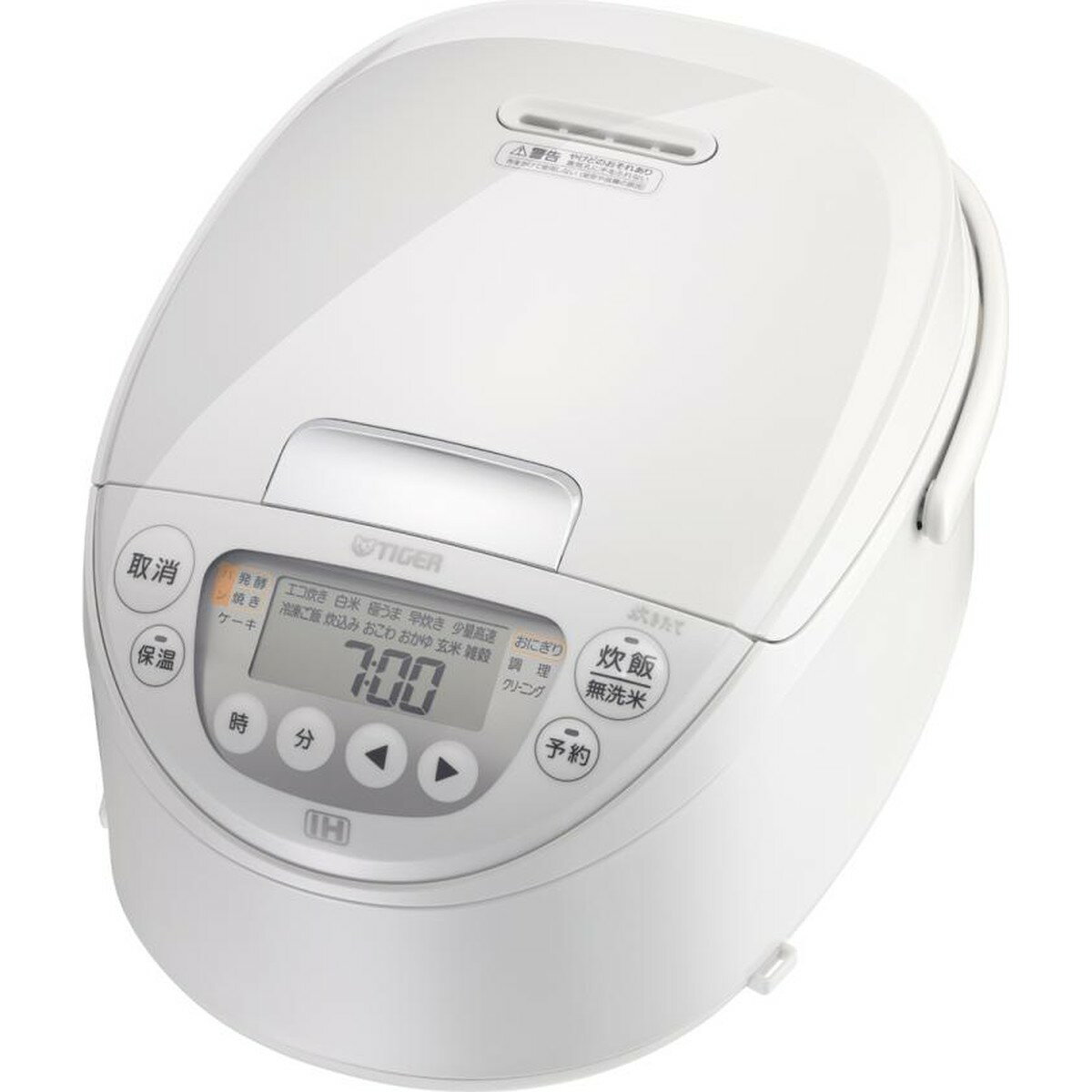 TIGER タイガー魔法瓶 IHジャー炊飯器 JPW-M100-WY 炊きたて 5.5合炊き ピュア ...