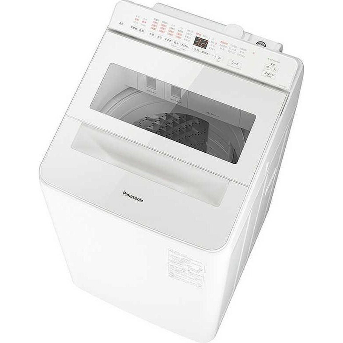 【6/1エントリーP4倍＆最大2000円クーポン対象店】パナソニック Panasonic 全自動洗濯機 NA-FA8K5-W 洗濯・脱水容量8kg 液体洗剤・柔軟剤自動投入スゴ落ち泡洗浄 AIエコナビ ホワイト【北海道・沖縄・離島配送不可】