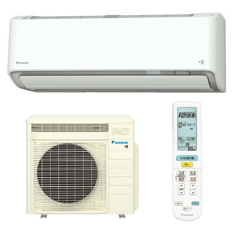 【2/1エントリーP4倍＆最大2000円クーポン対象】ダイキン DAIKIN ルームエアコン S366ATRS-W RXシリーズ 2026年モデル うるるとさらら うるさらX 3.6kW 主に12畳程度 軒先配送のみ【北海道・沖縄・離島配送不可】