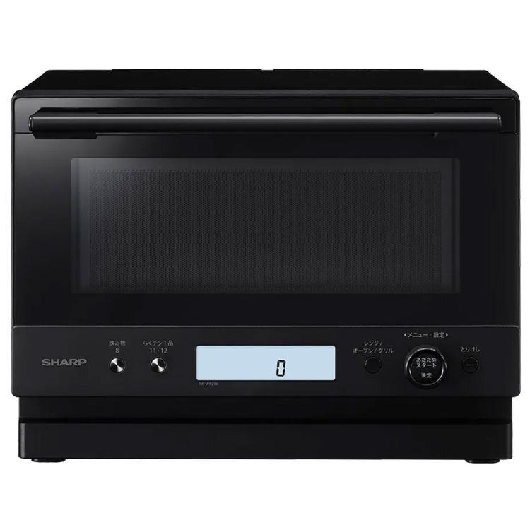 SHARP シャープ RE-WF236-B オーブンレンジ 過熱水蒸気オーブンレンジ 23L PLAINLY プレーンリー ブラック【北海道・沖縄・離島配送不可】