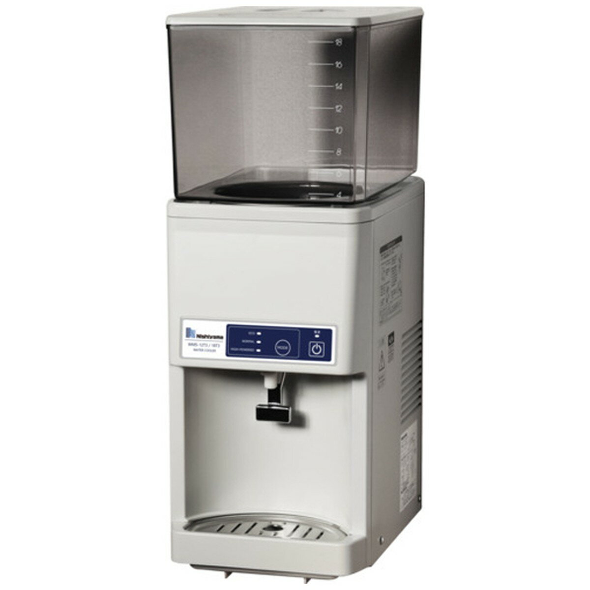 Rakuten - 【6/5エントリー当店最大P8倍】西山工業 Nishiyama ウォータークーラー 冷水機 WMS-18T3 タンクトップ式 ECOモード搭載 ソフトタッチレバー【北海道・沖縄・離島配送不可】