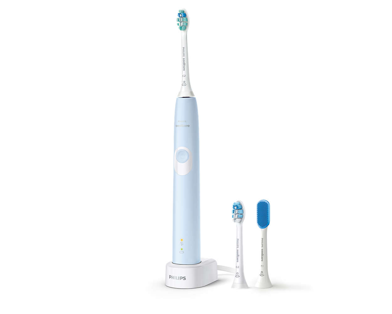 Philips フィリップス 充電式電動歯ブラシ HX6803-72 Sonicare ソニッケアー プロテクトクリーン ライトブルー HX6803/72