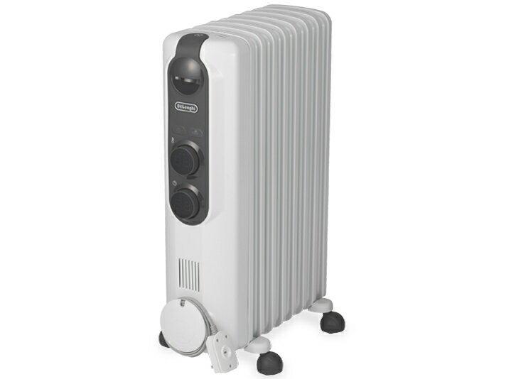 【10/10エントリーで当店最大P5倍】デロンギ Delonghi アミカルド オイルヒーター RHJ35M0812-DG ピュアホワイト＋ダークグレイ【北海道・沖縄・離島配送不可】