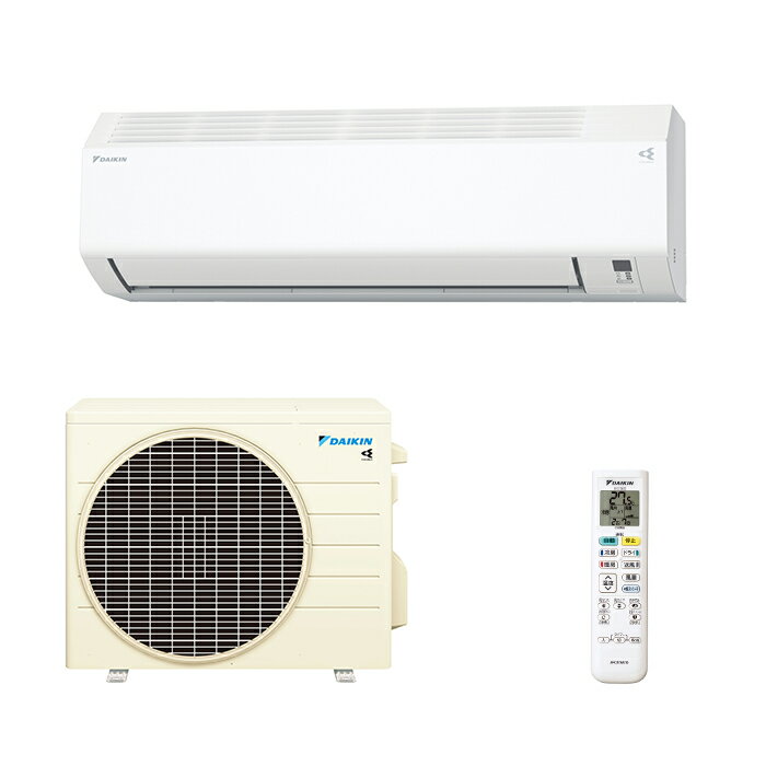 ダイキン DAIKIN ルームエアコン S254ATES-W 2024年モデル 冷暖房8畳程度 Eシリーズ 単相100V 15A 2.5kW ホワイト 軒先配送のみ【北海道・沖縄・離島配送不可】