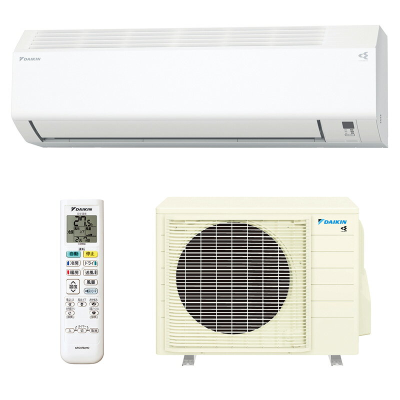 ダイキン DAIKIN ルームエアコン S404ATEP-W 2024年モデル 冷暖房14畳程度 Eシリーズ 単相200V 20A 4.0kW ホワイト 軒先配送のみ【北海道・沖縄・離島配送不可】