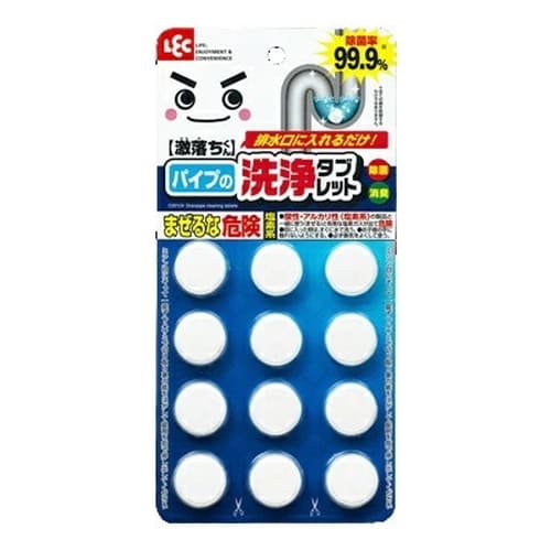 レック 激落ち 黒カビくん パイプ洗浄 タブレット12個入