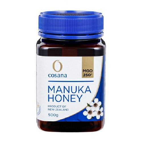 【ポイント5倍】お買い物マラソンコサナ マヌカハニー MGO250+ 500gコサナ マヌカハニー MGO250+ 食物メチルグリオキサール MGO ハチミツ マヌカ