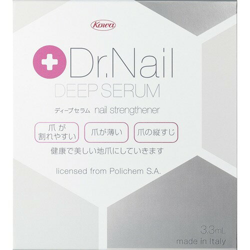 \★ポイント5倍★/お買い物マラソンDr.Nail DEEP SERUM ドクターネイル ディープセラム 3.3mlネイル ネイルケア コーワ ドクターネイル 爪 つめ ツメ ネイル美容液 \★ポイント5倍★/お買い物マラソンDr.Nail DEEP SERUM ドクターネイル ディープセラム 3.3mlネイル ネイルケア コーワ ドクターネイル 爪 つめ ツメ ネイル美容液