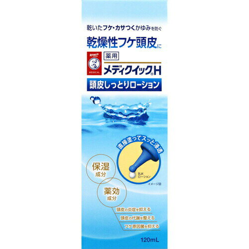 メンソレータム メディクイックH 頭皮しっとりローション 120mL 医薬部外品