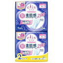 エリス 新・素肌感(多い日の夜用)羽なし 29cm 10枚×2漏れ防止 生理用品