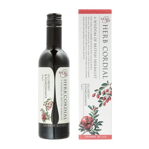 生活の木 ハーブコーディアル 有機 ゴジベリー＆ザクロ/Organic Goji berry&Pomegranate 360mL生活の木 ハーブ シロップ 希釈 ノンアルコール 濃縮 ドリンク ゴジベリー ザクロのサムネイル