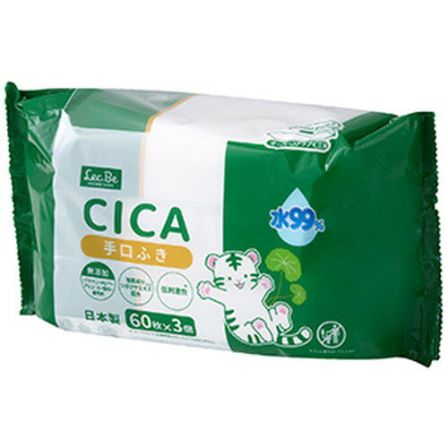 レック 水99% CICA 手口ふき 60枚×3パックLEC ウェットシート ウエット 拭き レック 水99% CICA 手口ふき 60枚×3パックLEC ウェットシート ウエット 拭き