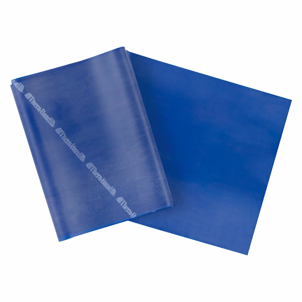 セラバンド ブリスターパック 長さ2m 強度レベル+2 ブルーTHERABAND トレーニング ゴム バンド