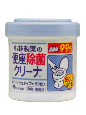 小林製薬 便座除菌クリーナ 本体 50枚入