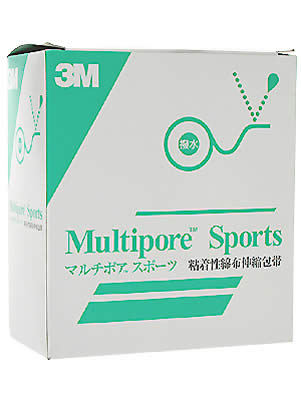 3M キネシオロジー テーピング マルチポアスポーツ レギュラー 75mm 274375 4巻