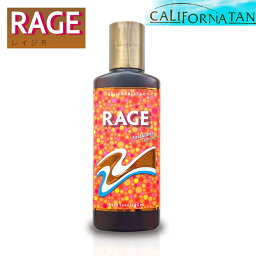 レイジ カリフォルニアタン レイジR サンオイル 130ml 日焼け CALIFORNIA TAN RAGE 日焼け用オイル 日焼け用ジェル タンニングジェル 日焼けサロン プール 海 海水浴 サーフィン 肌 限界まで 黒 ジェル