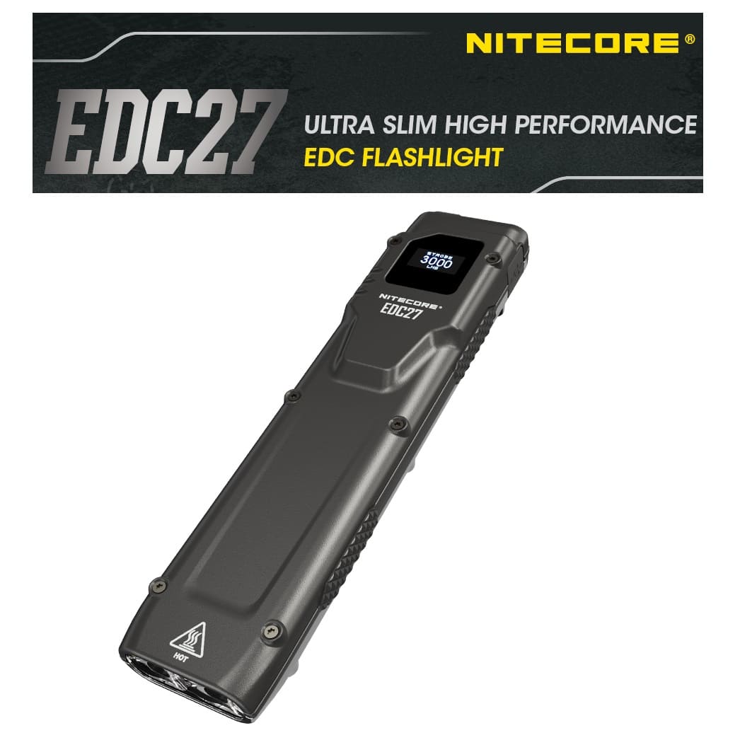 ［ EDC27 ］ ナイトコア NITECORE 懐中電灯 LED 3300ルーメン ハンディライト Type-C充電式 フラッシュライト 日本語説明書付き 1