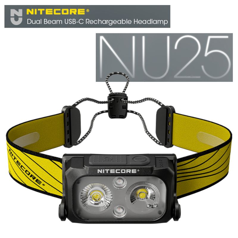 ［ NU25 ］ ナイトコア NITECORE ヘッドライト LED 400ルーメン USB-C充電式 ヘッドランプ 日本語説明書付き