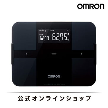 オムロン 公式 体重体組成計 HBF-255T-BK 体重計 デジタル 体組成計 スマホ連動 体脂肪計 体組成計 筋肉量 体脂肪率 ブラック Bluetooth通信対応 スマホ アプリ コンパクト 収納 見やすい 送料無料
