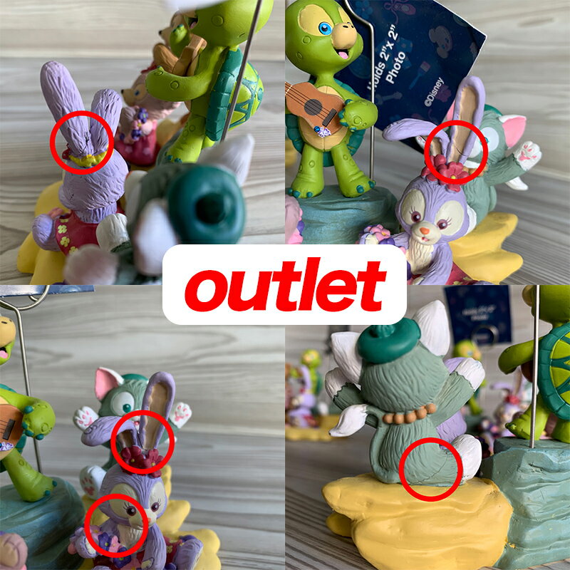 【アウトレット】 outlet 再入荷！≪正規品≫≪個数限定 アウラニディズニー限定　ダッフィー&フレンズ フォトスタンド オル ステラルー ジェラトーニ ダッフィー シェリーメイ ≫【HAWAII】【ハワイ直輸入】【Disney】【DISNEY】【AULANI】【zk】【asu】