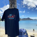 『2023年12月最新入荷』≪正規品≫ patagonia pataloha メンズTシャツ≫パタゴニア パタロハ ハレイワ ヤシの木 パームツリー ネイビー