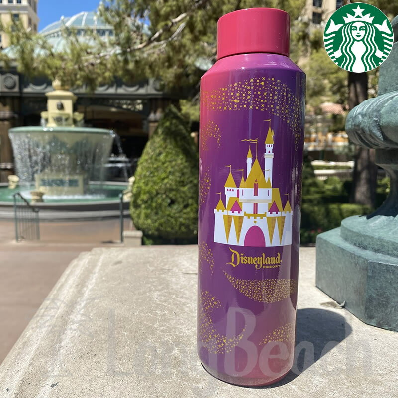 『2023年8月入荷』≪カリフォルニアディズニー限定品≫ STARBUCKS COFFEE ボトル 20oz(591ml) 水筒 キャッスルデザイン スターバックス 【入手困難】【カリフォルニア】【アナハイム】【スタバ】【コーヒー】【スターバックスコーヒー】【シンデレラ城】