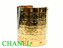 美品シャネルCHANELゴールドバングルブレスココマーク0360【】アクセサリー