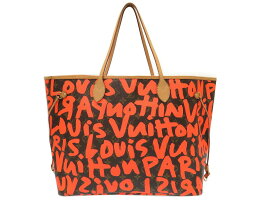 ルイヴィトン ネヴァーフルGM モノグラムグラフィティ オランジェ M93702 トートバッグ バッグ LV 0005 【中古】 LOUIS VUITTON