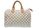 ルイ ヴィトン ダミエアズール スピーディ30 N41533 ハンドバッグ バッグ LV 0037 【中古】 LOUIS VUITTON