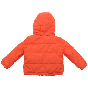 美品 グッチ ベビー/キッズ ダウンジャケット ナイロン/フリース 3/6m オレンジ 0180【中古】GUCCI