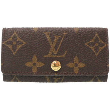 美品 ルイヴィトン モノグラム ミュルティクレ4 N62631 4連 キーケース LV 0188【中古】LOUIS VUITTON