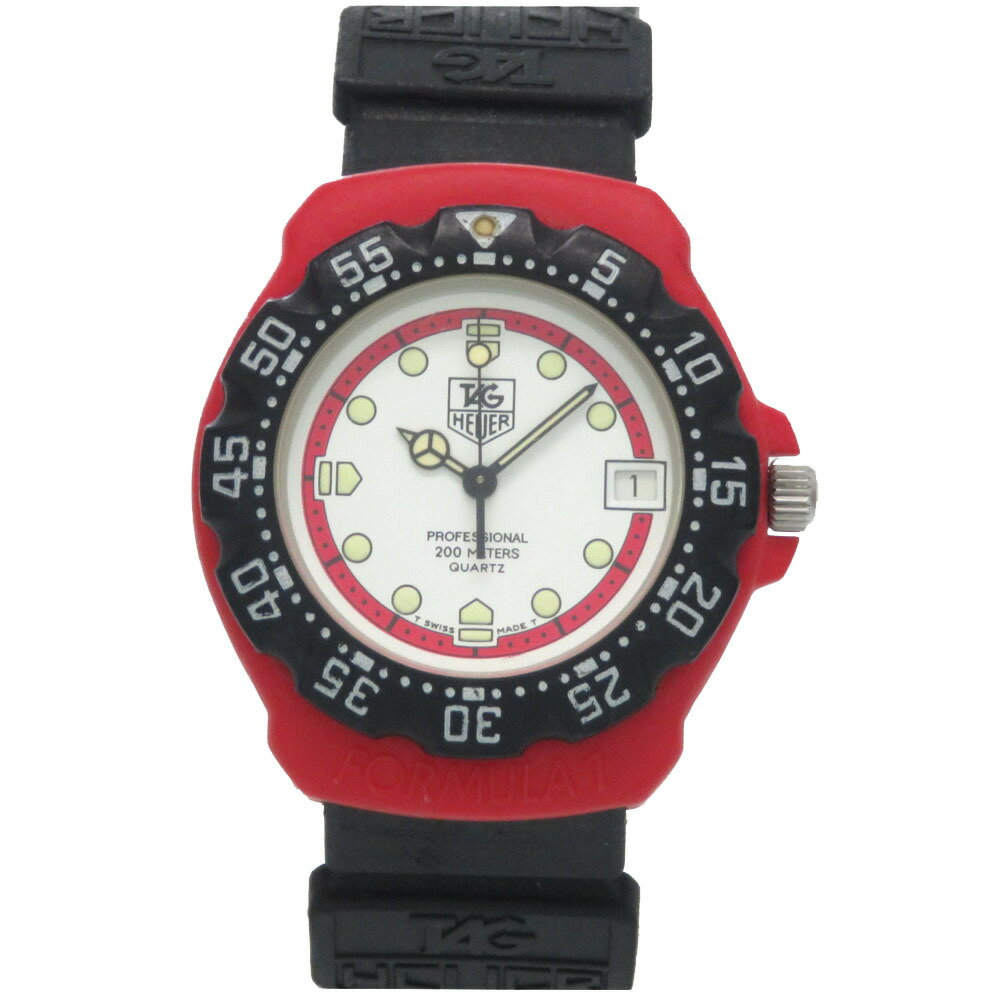 Tag Heuer Formula 1 Quartz Watches 385.513 Rubber White Dial 0008 Used Boys | eBay