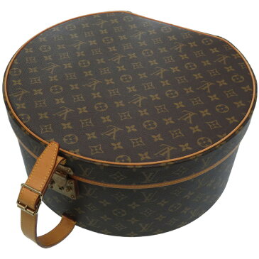 美品 ルイヴィトン モノグラム ボワット シャポー 40 帽子ケース M23624 LV 0103【中古】LOUIS VUITTON