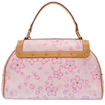 ルイヴィトン モノグラム チェリーブロッサム サックレトロPM M92013 ハンドバッグ ピンク 0050 【中古】LOUIS VUITTON