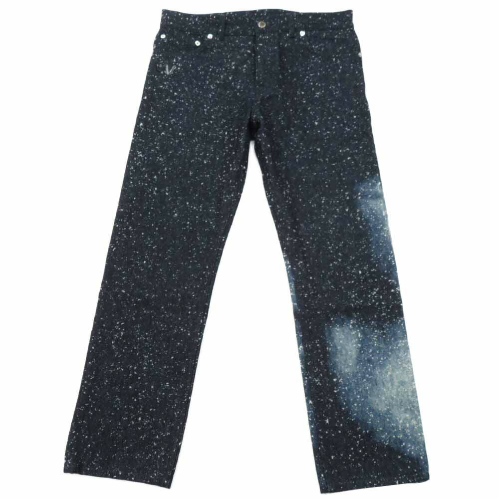 新品同様 ルイヴィトン ギャラクシー デニム パンツ ジーンズ インディゴ サイズ30 メンズ LV 0048【中古】LOUIS VUITTONのサムネイル