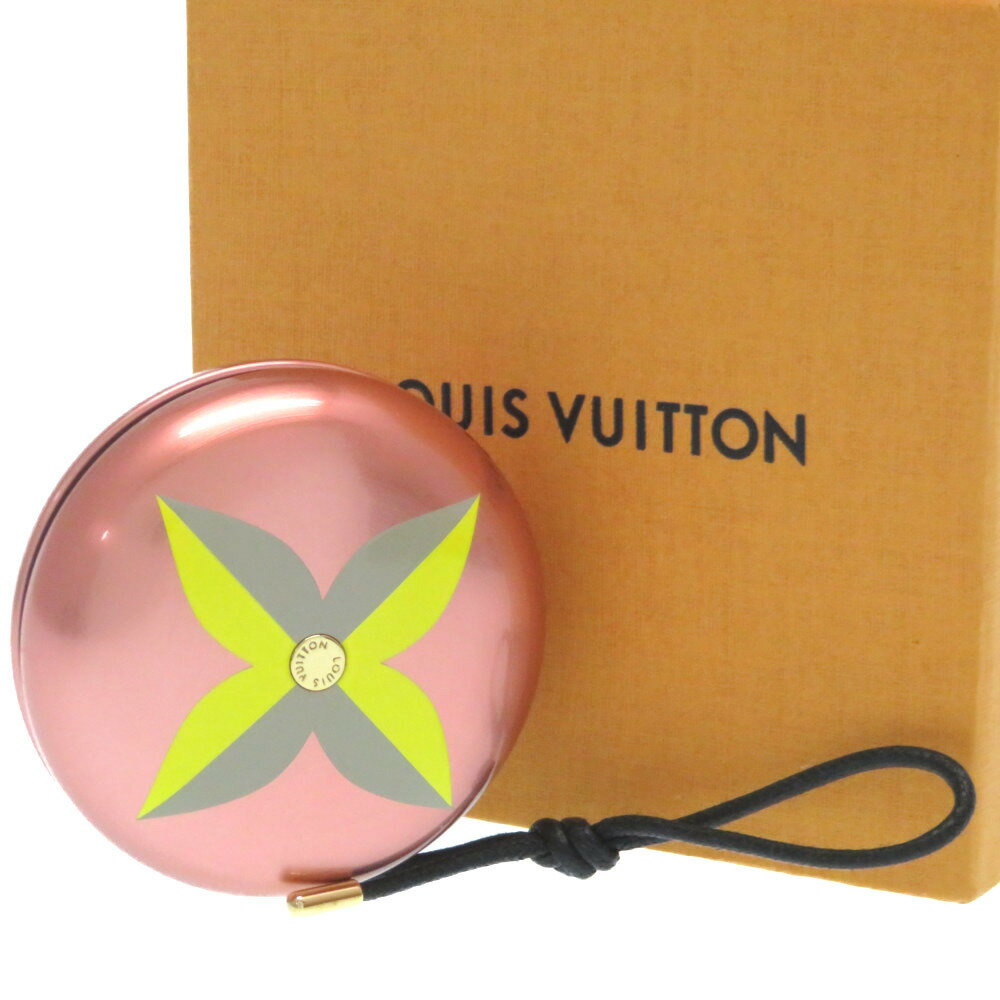 未使用 ルイヴィトン ヨヨロイ モノグラム フラワー ヨーヨー GI0090 ピンク LV 0083【中古】LOUIS VUITTON