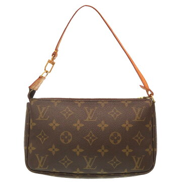 ルイ ヴィトン モノグラム ポシェット アクセソワ—ル M51980 アクセサリーポーチ ポーチ バッグ LV 0135 【中古】 LOUIS VUITTON