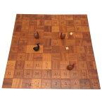 新品同様 エルメス 蛇と梯子 JEU DE L’OIE SNAKES AND LADDERS ウッド ブラウン ボードゲーム 茶 0049 【中古】 HERMES