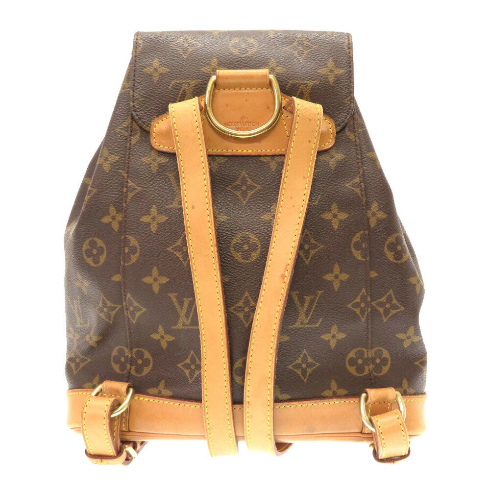 ルイ ヴィトン モノグラム モンスリMM M51136 リュックサック バッグ LV 0189 【中古】 LOUIS VUITTON