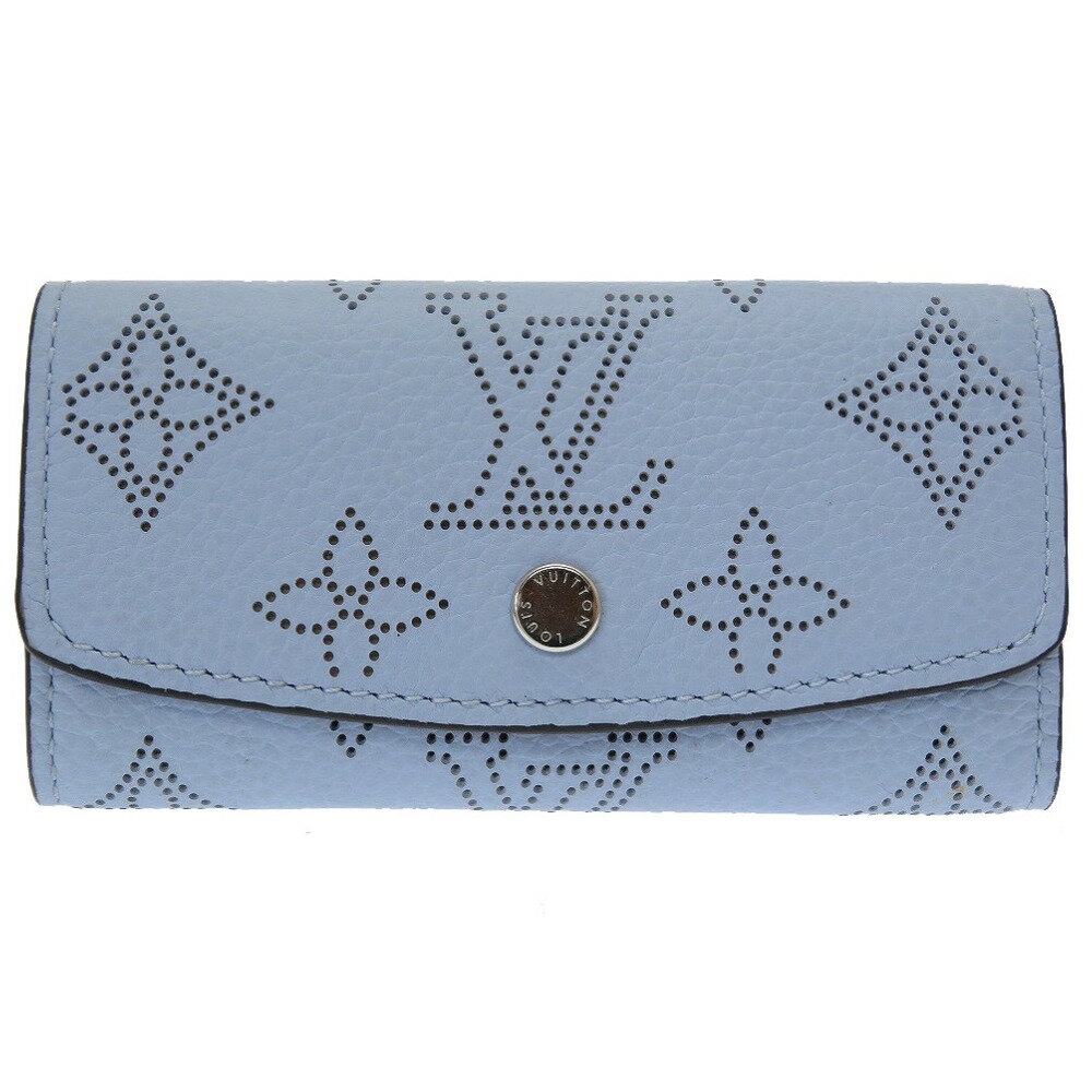 美品 ルイヴィトン モノグラム マヒナ ミュルティクレ4 M81236 ブルーニュアージュ 4連 キーケース 0004【中古】LOUIS VUITTONのサムネイル