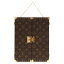 未使用 ルイ ヴィトン モノグラム ホーム ミラー トランク GI0554 鏡 三面鏡 壁掛け LV 0067 【中古】 LOUIS VUITTON