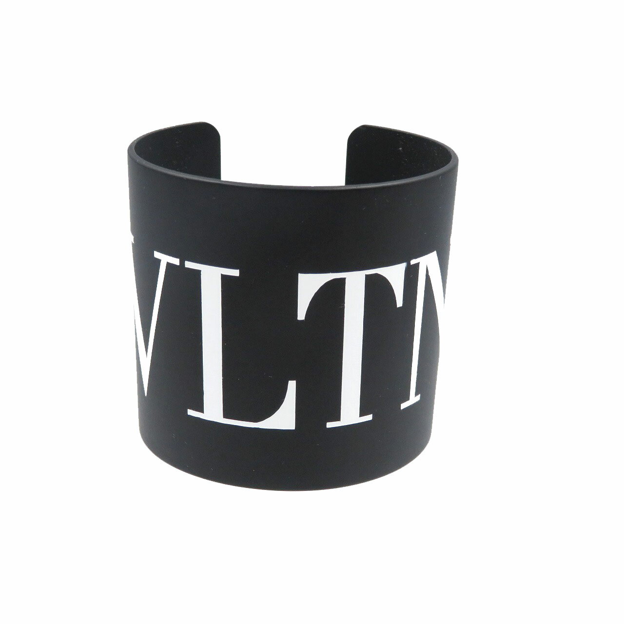 Rakuten - 美品 ヴァレンティノ・ガラヴァーニ VLTN メタル ブラック バングル 0009【中古】VALENTINO GARAVANI