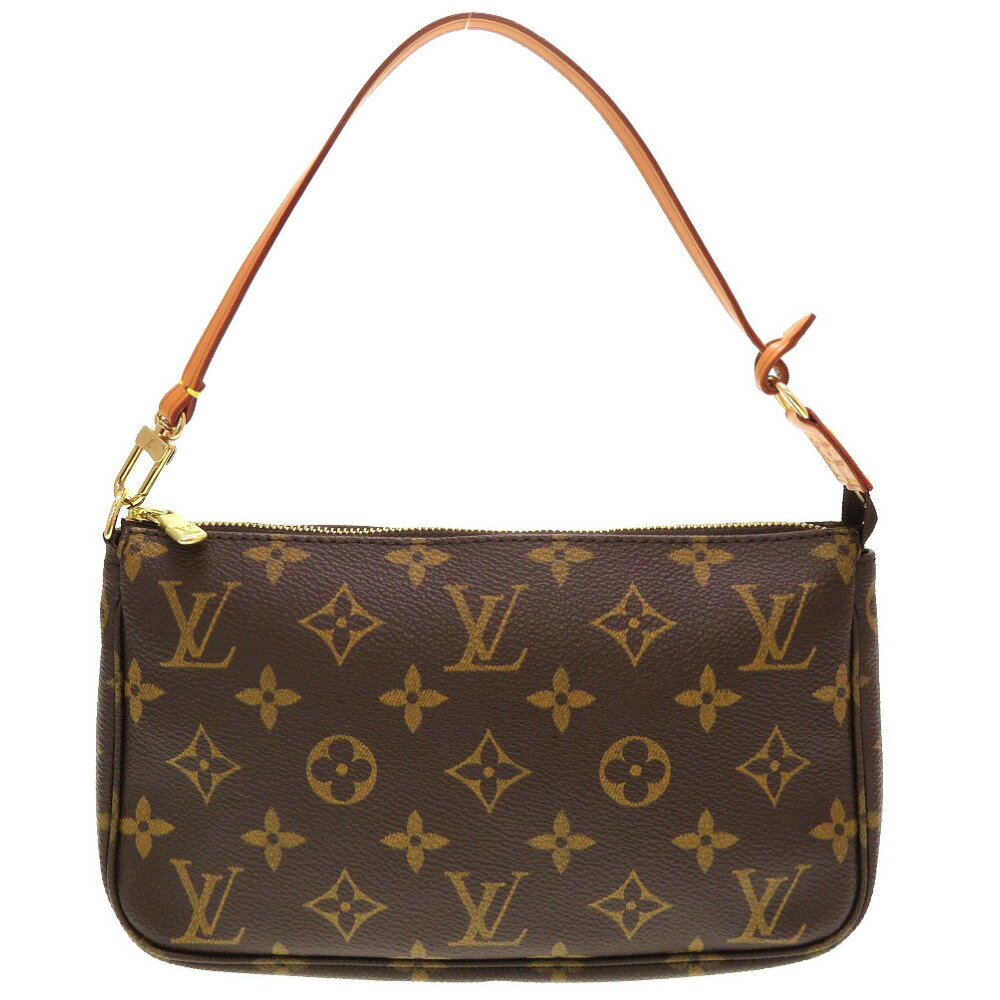 ルイ ヴィトン モノグラム ポシェット アクセソワ—ル M51980 アクセサリーポーチ バッグ LV 0146 【中古】 LOUIS VUITTON