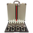 新品同様 グッチ チェスボード 670276 GGスプリーム ベージュ ゲーム ボードゲーム 0019 【中古】 GUCCI