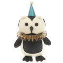美品 コーチ フクロウ レザー ブラック ぬいぐるみ F79473 2153【中古】COACH