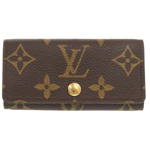 美品 ルイ ヴィトン ミュルティクレ4 モノグラム M69517 4連 キーケース LV 1262 【中古】 LOUIS VUITTON 美品 ルイ ヴィトン ミュルティクレ4 モノグラム M69517 4連 キーケース LV 1262 【中古】 LOUIS VUITTON