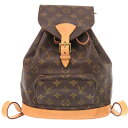 美品 ルイ ヴィトン モンスリMM モノグラム M51136 リュックサック バッグ LV 0364 【中古】 LOUIS VUITTON