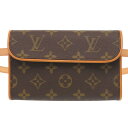美品 ルイ ヴィトン ポシェット フロランティーヌ モノグラム ストラップサイズXS M51855 ウエストバッグ LV 1123【中古】LOUIS VUITTON(4)