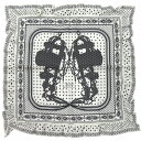 未使用品 エルメス カレ70 ブリッド ドゥ ガラ バンダナ Brides de Gala ドット フリル シルク BLANK 1416【中古】HERMES