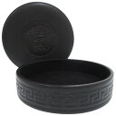 美品 ジャンニ ヴェルサーチ メデューサ アクセサリーケース BOX ボックス レザー ブラック 0469【中古】Gianni Versace(4)